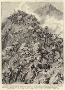 The Taking of the Tanga Pass, Royal West Kent vinner toppen